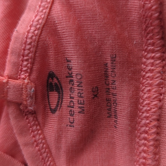 Icebreaker merino wool bra XS coral - Picture 3 of 3